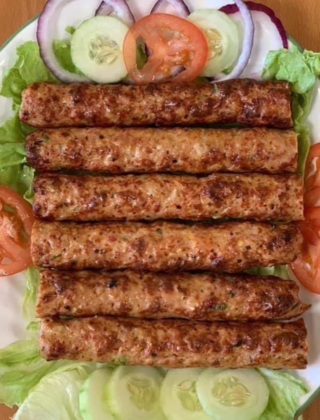 Chicken Seekh Kababs.